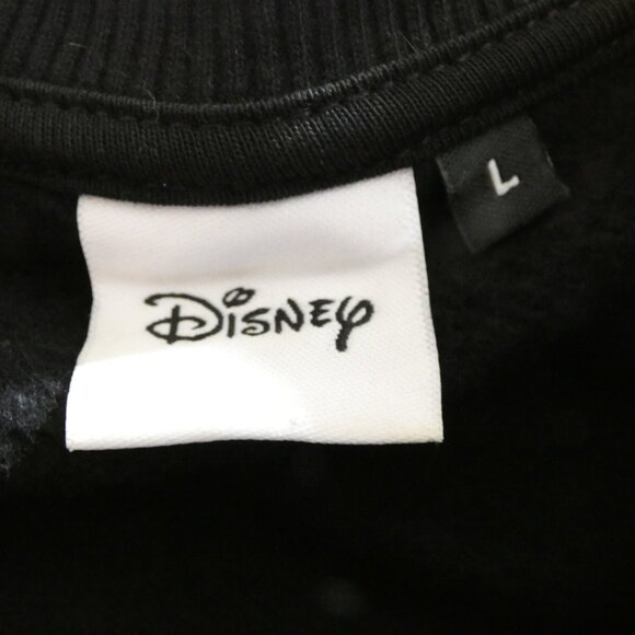 Disney Black Sweatshirt 101 Da;mations Adult size L Cotton Polyester Fun Puppies - Picture 3 of 7